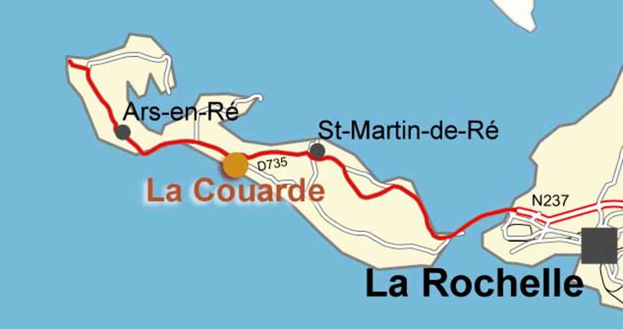 Petite Maison Charmante A La Couarde-Sur-Mer Avec Jardin Cloture La Couarde-sur-Mer Exterior foto